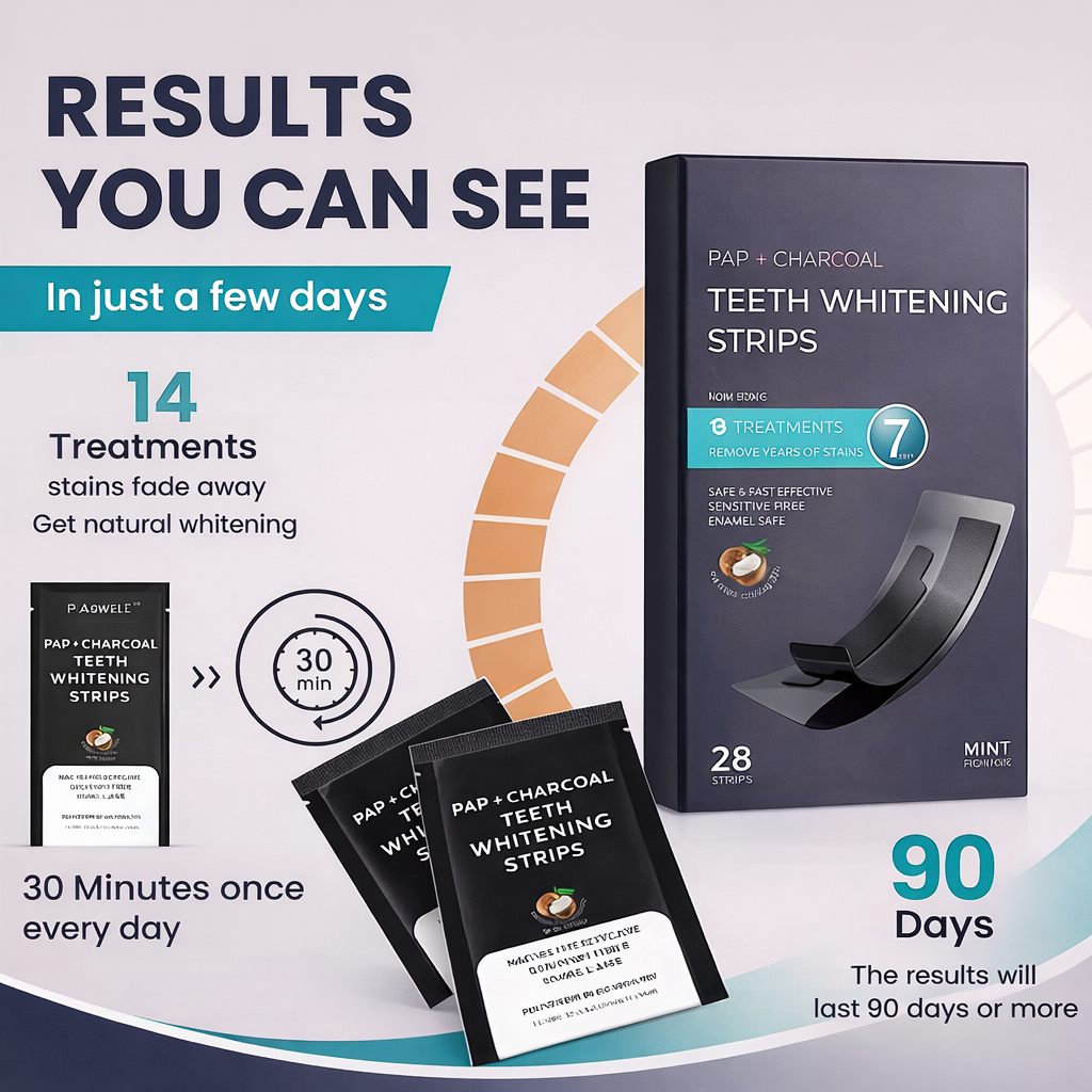 Dentimi Charcoal Teeth Whitening Strips